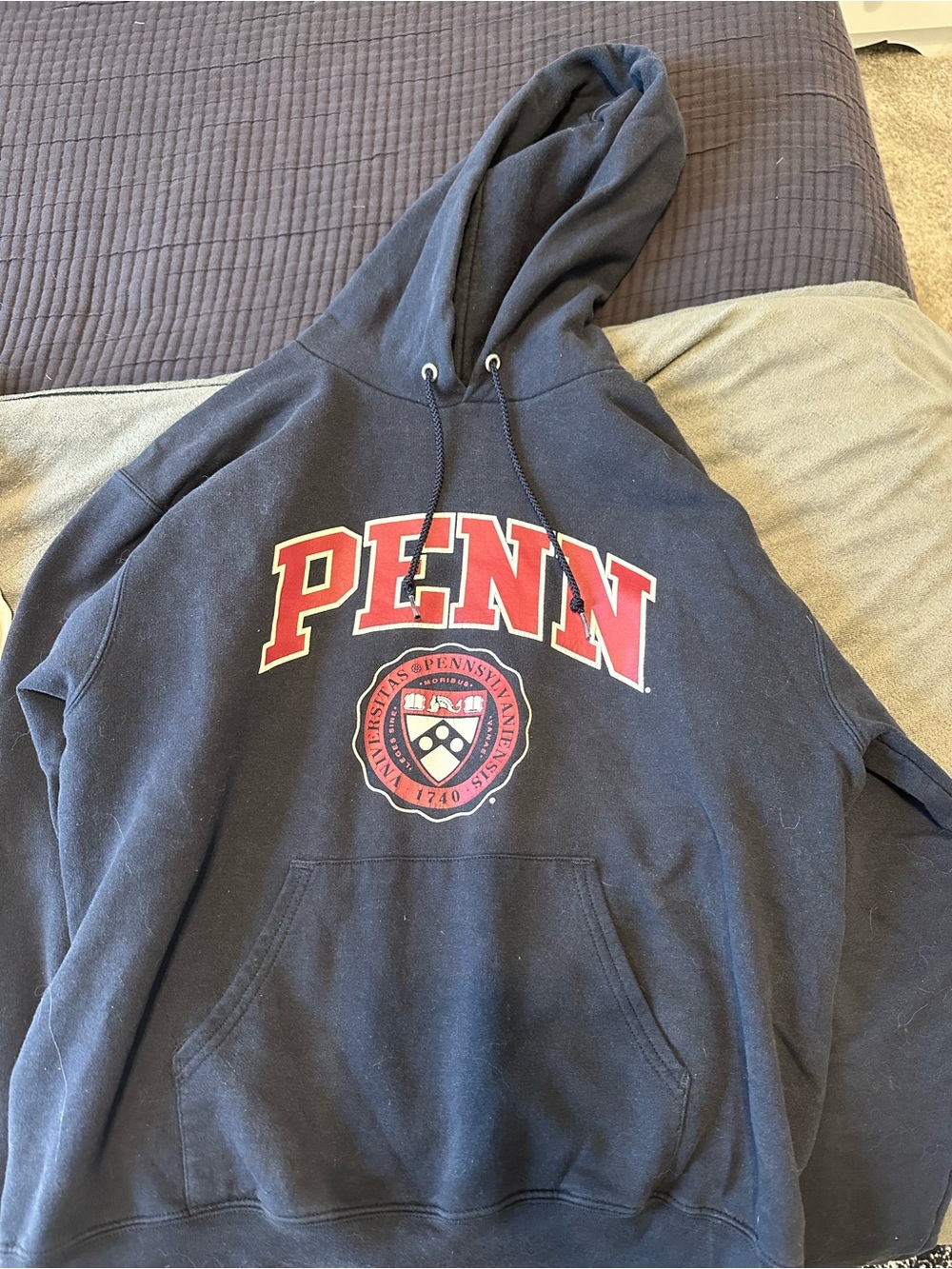 University of Pennsylvania Long Sleeve and Hoodie - Picture 2 of 5